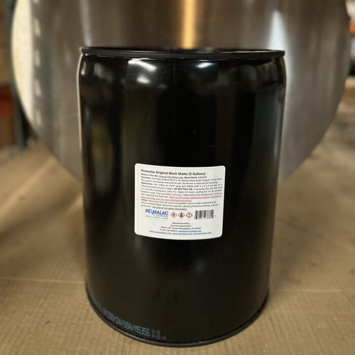 Permalac Original Black Matte (5 Gallons)