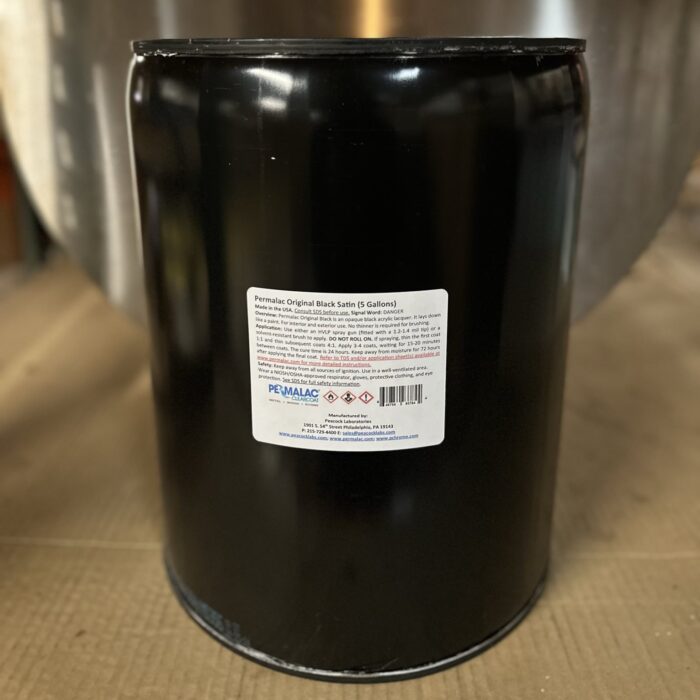 Permalac Original Black Satin (5 Gallons)