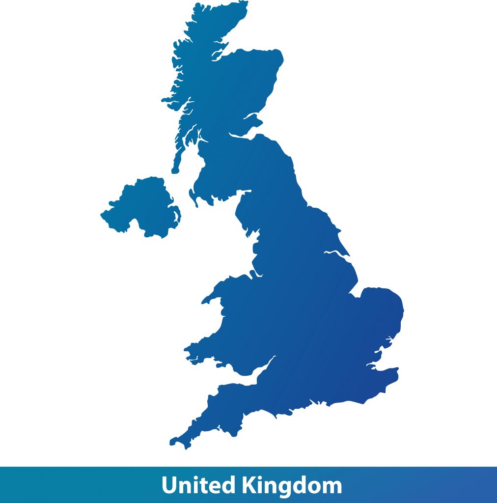 Map of UK