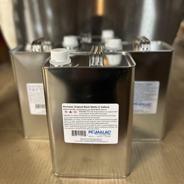 Permalac Original Black Matte (4 Gallon Bundle)