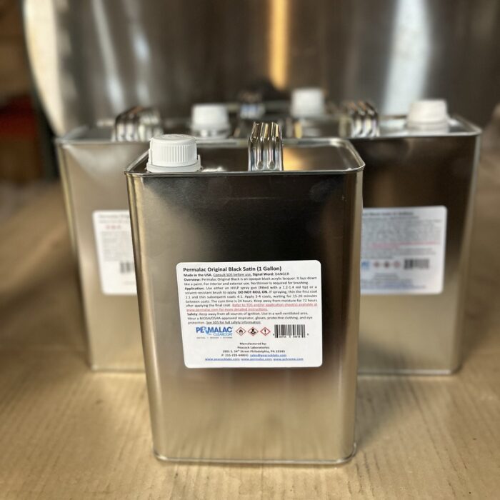 Permalac Original Black Satin (4 Gallon Bundle)