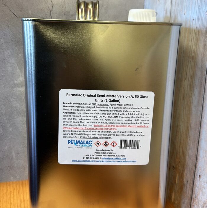 Permalac Original Semi-Matte (1 Gallon) Version A (50 Gloss Units)